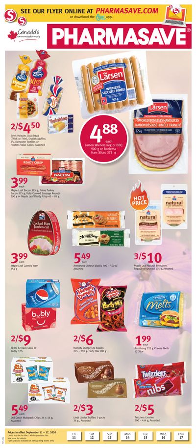 Pharmasave (Atlantic) Flyer September 11 to 17