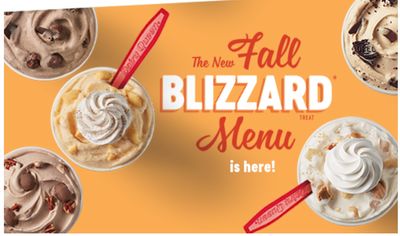 Dairy Queen Canada NEW Fall Blizzard Treat Menu is Here!