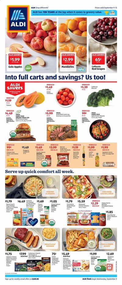 ALDI (MN, SD, WI) Weekly Ad September 9 to September 15