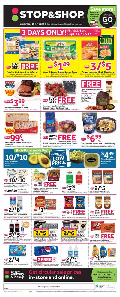 Stop & Shop (CT) Weekly Ad September 11 to September 17