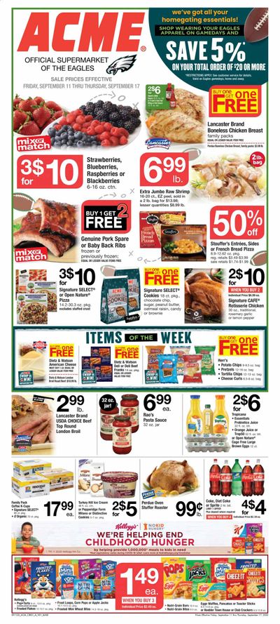 ACME Weekly Ad September 11 to September 17