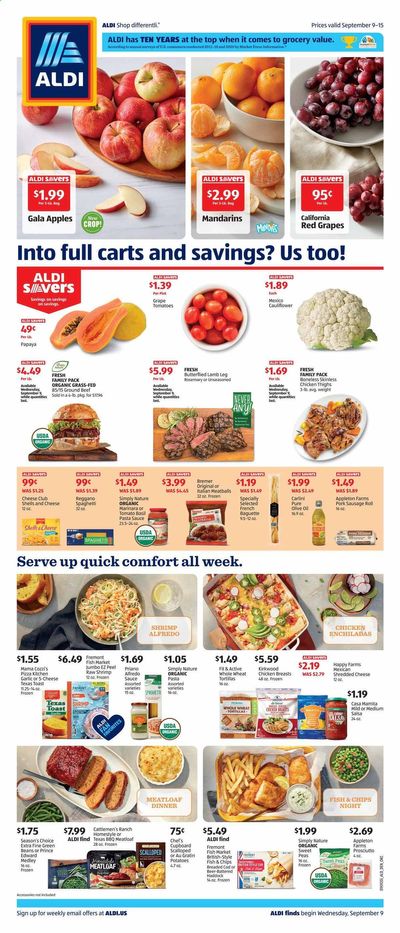 ALDI (OK, TX) Weekly Ad September 9 to September 15