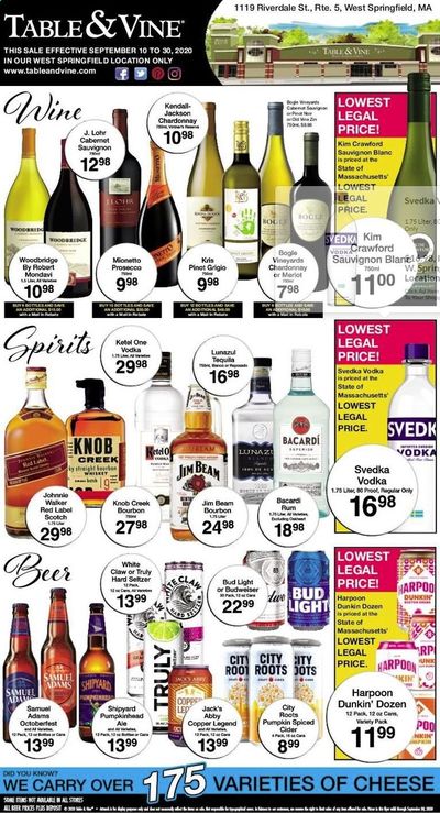 Big Y Weekly Ad September 10 to September 30