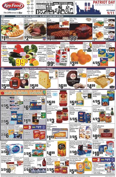 Key Food (NY) Weekly Ad September 11 to September 17