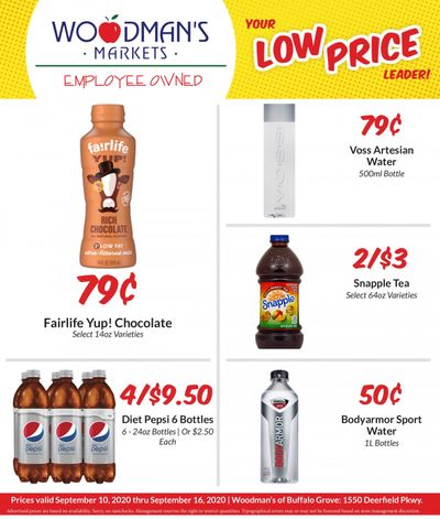 Woodman's Markets Weekly Ad September 10 to September 16