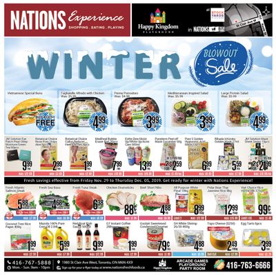 Nations Fresh Foods (Toronto) Flyer November 29 to December 5