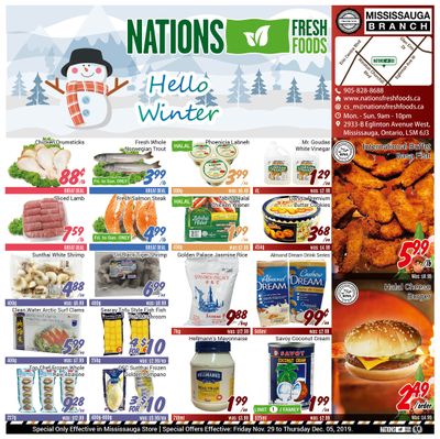 Nations Fresh Foods (Mississauga) Flyer November 29 to December 5