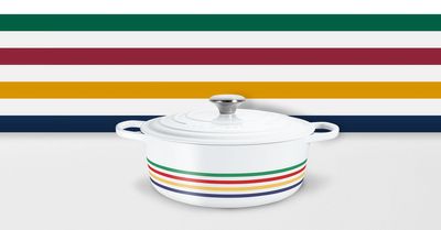 Le Creuset Canada Black Friday Deal: Save 65% Off Le Creuset x HBC Multi Stripe Round French Oven