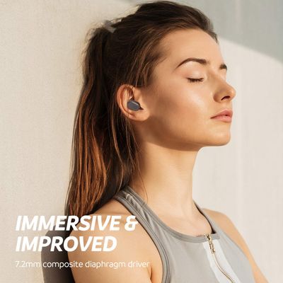 SoundPEATS TrueFree True Wireless Earbuds Bluetooth 5.0 in-Ear Stereo Bluetooth Headphones with Microphone Wireless Earphones 15 Hours Playtime, Hands-Free Calls on Sale for $ 45.99 Amazon Canada