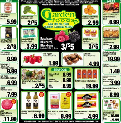 Garden Foods Flyer November 29 to December 5