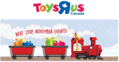 Toys R Us Canada FREE In-Store November Event: Today, “R” Top Toys Demo and Play Event