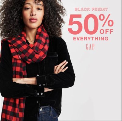 Gap Canada Black Friday Deals: Save 50% Off Everything + Extra 10% Off + More