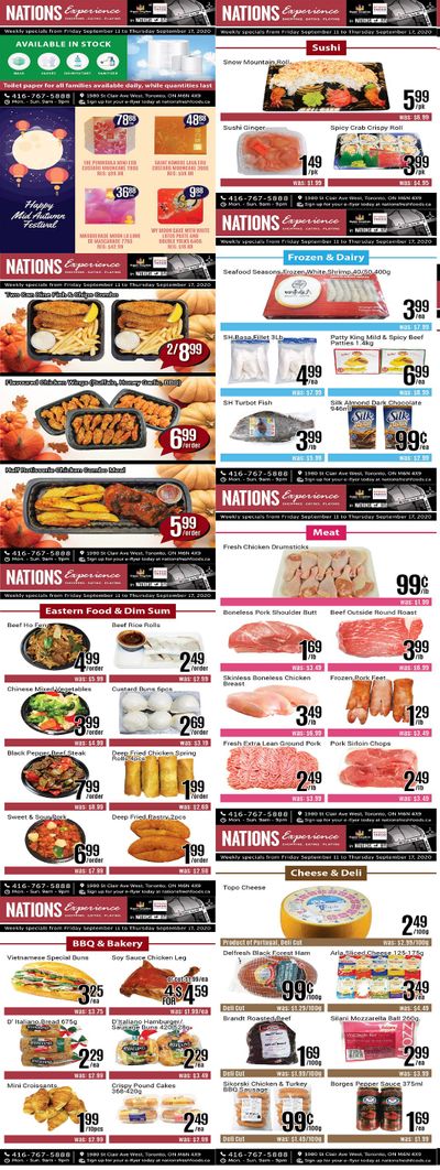 Nations Fresh Foods (Toronto) Flyer September 11 to 17