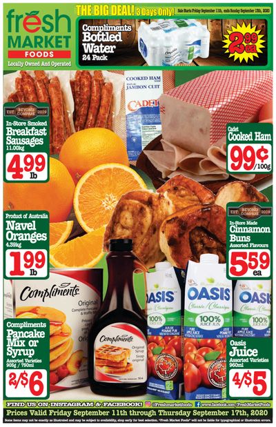 Fresh Market Foods Flyer September 11 to 17