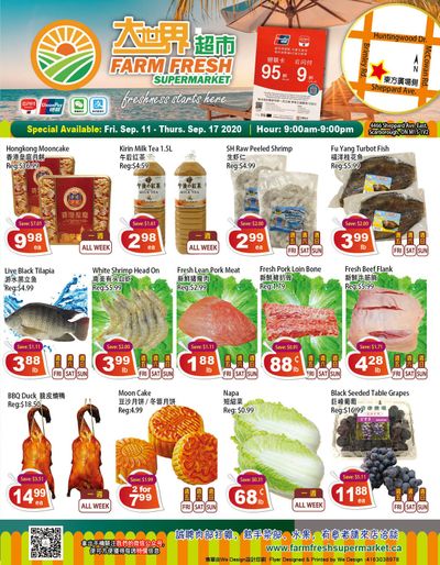 Farm Fresh Supermarket Flyer September 11 to 17