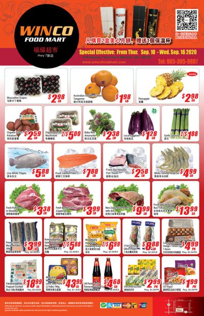 WinCo Food Mart (HWY 7) Flyer September 10 to 16