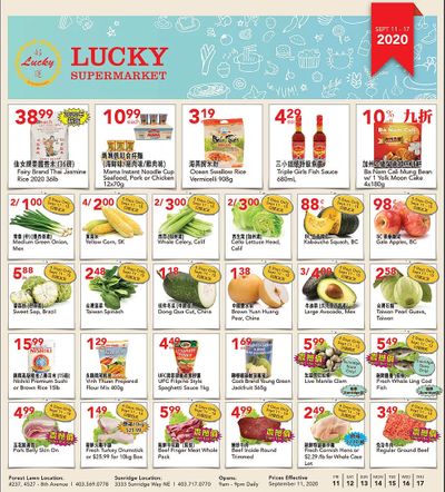 Lucky Supermarket (Calgary) Flyer September 11 to 17