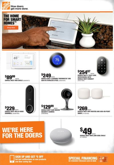 The Home Depot Weekly Ad September 10 to September 17
