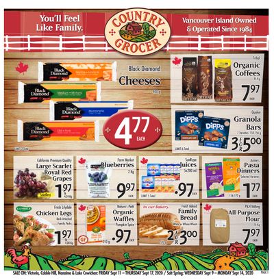 Country Grocer Flyer September 11 to 17