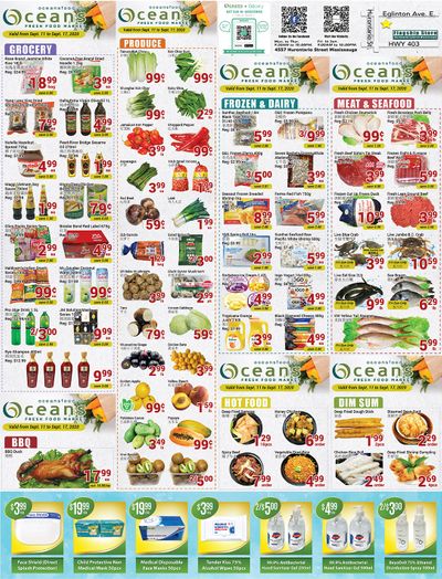 Oceans Fresh Food Market (Mississauga) Flyer September 11 to 17