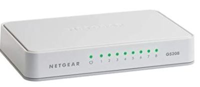 NETGEAR 8-Port Gigabit Ethernet Unmanaged Switch (GS208) - Desktop, Wall Mount For $23.99 At Amazon Canada