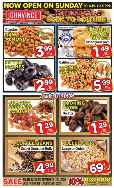 Johnvince Foods Flyer September 12 to 25