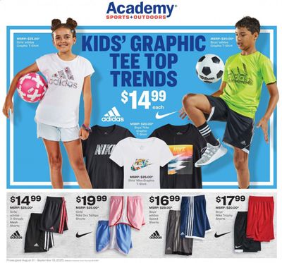 Academy Sports Weekly Ad August 31 to September 13