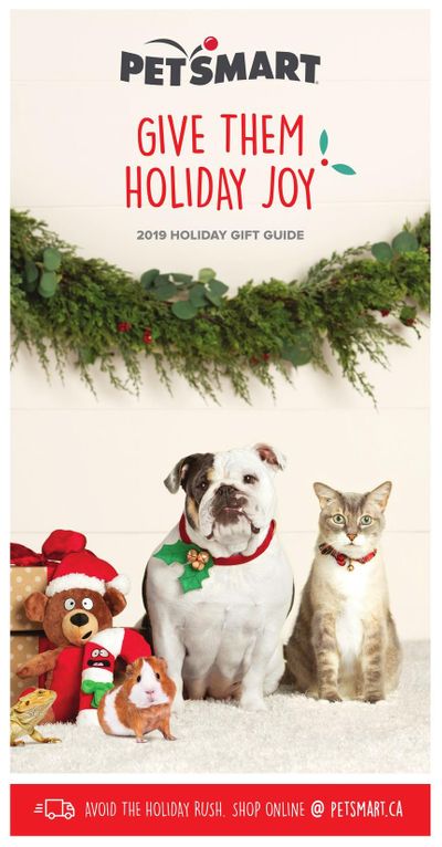 PetSmart Holiday Gift GuideNovember 28 to December 24