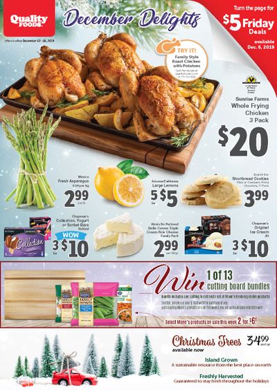 Quality Foods Flyer December 2 to 8