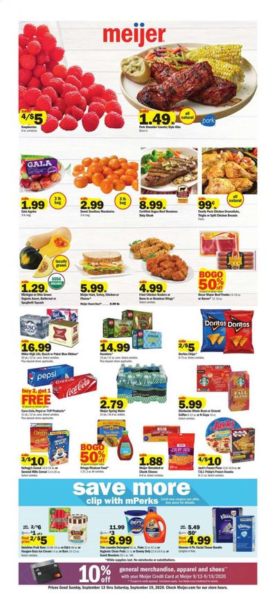 Meijer (MI) Weekly Ad September 13 to September 19
