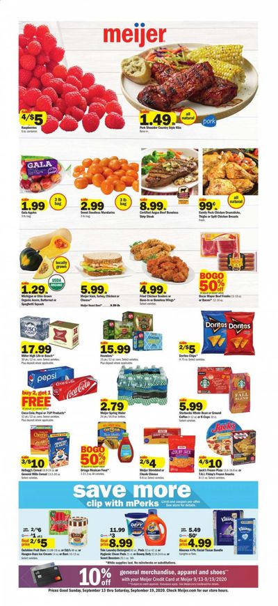 Meijer (WI) Weekly Ad September 13 to September 19
