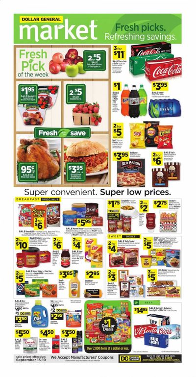 Dollar General (TN) Weekly Ad September 13 to September 19