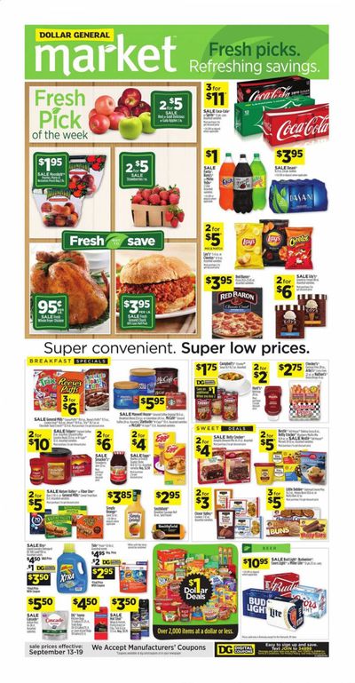 Dollar General (KY) Weekly Ad September 13 to September 19
