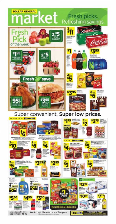 Dollar General Weekly Ad September 13 to September 19