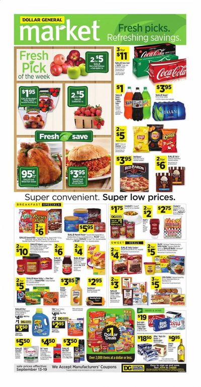 Dollar General (OH) Weekly Ad September 13 to September 19