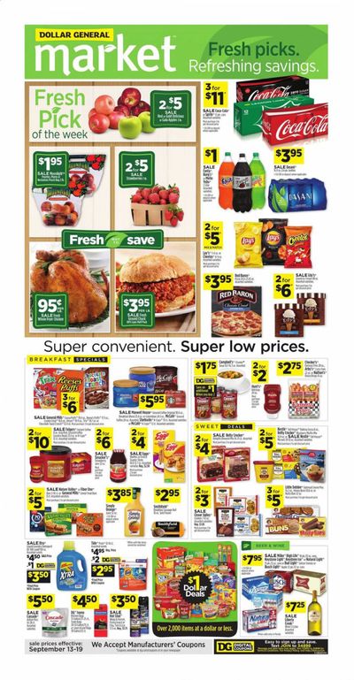 Dollar General (FL) Weekly Ad September 13 to September 19