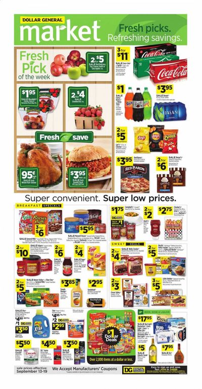 Dollar General Weekly Ad September 13 to September 19