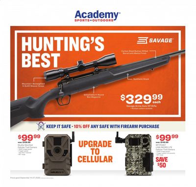 Academy Sports Weekly Ad September 14 to September 27