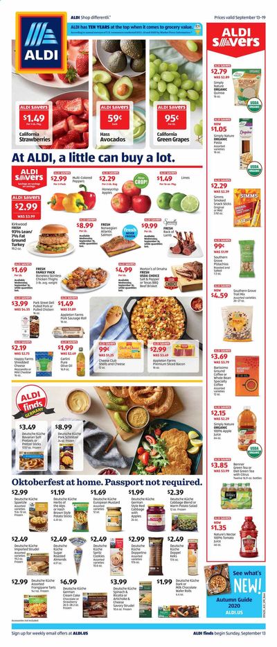 ALDI (KY, OH, WV) Weekly Ad September 13 to September 19