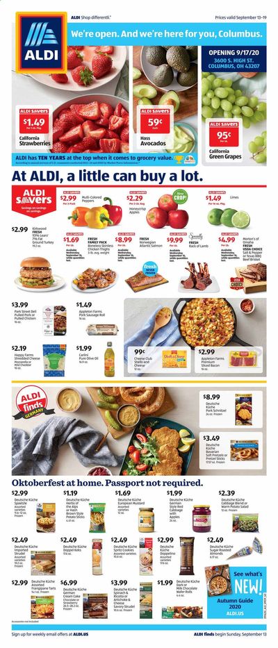 ALDI (OH) Weekly Ad September 13 to September 19
