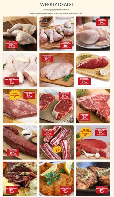 Robert's Fresh and Boxed Meats Flyer September 15 to 21