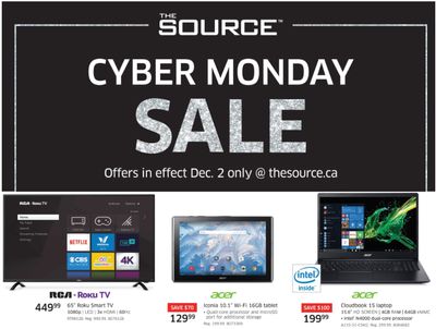 The Source Canada Cyber Monday 2019 Flyer Deals