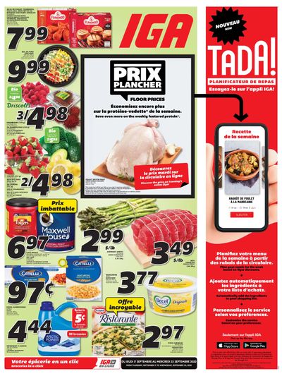 IGA (QC) Flyer September 17 to 23