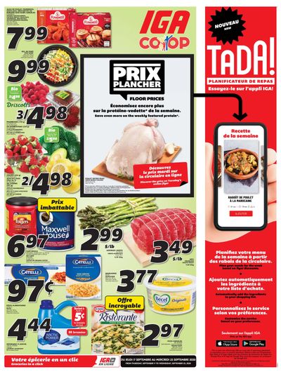 IGA (NB) Flyer September 17 to 23