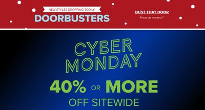 Crocs Canada Cyber Monday Sale: Doorbusters + Save 40% or More Off Sitewide