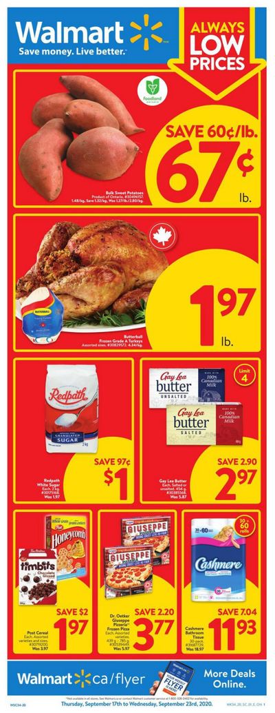 Walmart (ON) Flyer September 17 to 23