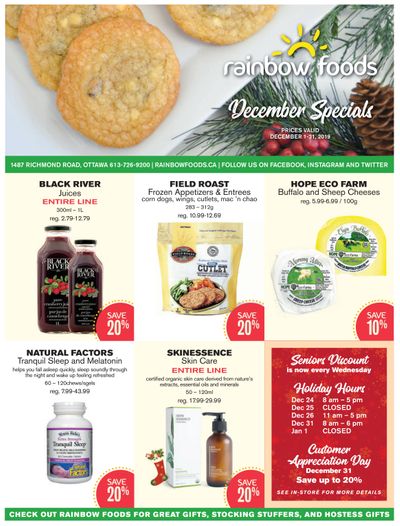 Rainbow Foods Flyer December 1 to 31
