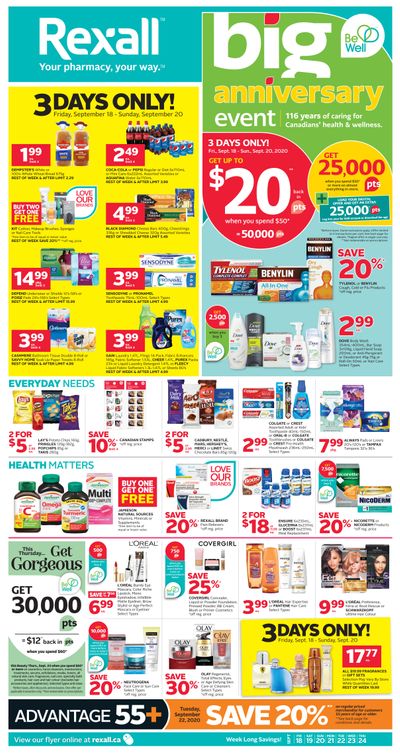 Rexall (ON) Flyer September 18 to 24