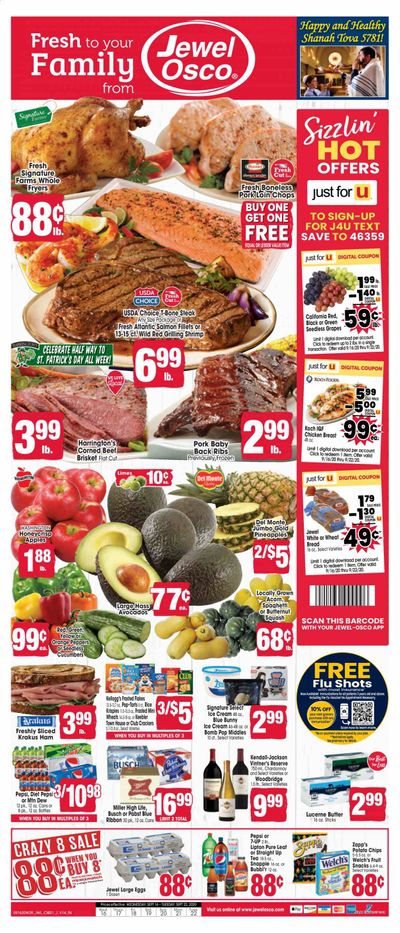 Jewel Osco (IN) Weekly Ad September 16 to September 22