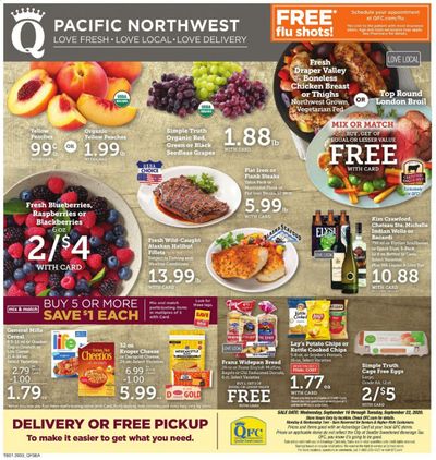 QFC Weekly Ad September 16 to September 22